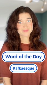 Our #WordOfTheDay is Kafkaesque, meaning "marked by senseless, disorienting, and often menacing complexity." Would you prefer being stuck in a maze or a never-ending call with customer service? | Dictionary.com