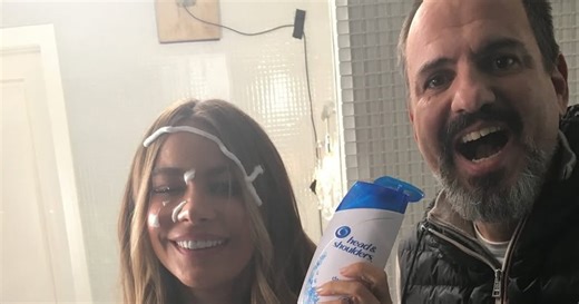 Sofia Vergara Confuses Fans With Shampoo-Covered Face