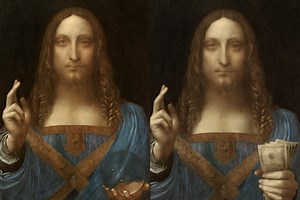 Criptoarte: Convierten obra de Leonardo da Vinci en un NFT que costará 450 millones de dólares