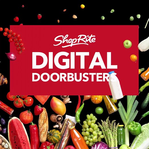 The ShopRite Digital Doorbuster sale is on! From Grocery to Meat and so much more! With bigger digital download values than ever before! Download these digital coupons to your Price Plus® club card. Shop online or come in store for the biggest savings of the year >> https://bit.ly/3n5arBY | ShopRite