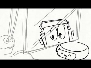 goofy Fandroid animation | for @FandroidGAME "Melody, what are you looking at"