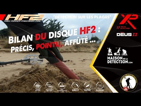 Beach detection outing and HF2 coil review: Precise, sharp, razor-sharp...