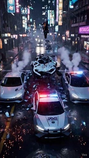 Neon Justice: Futuristic Manila Police Chase | 8K Cyberpunk Motorcycle Pursuit