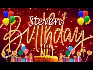 Steven Birthday Song | Happy Birthday Steven