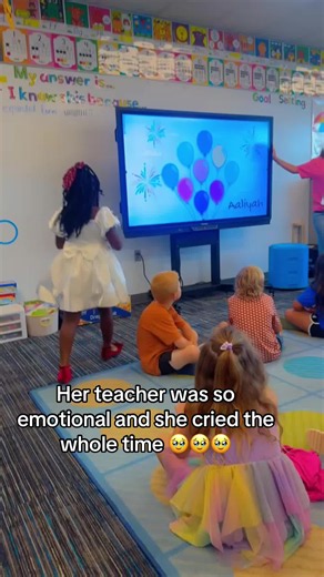 Emotional Moment: Teacher Brought to Tears by Student