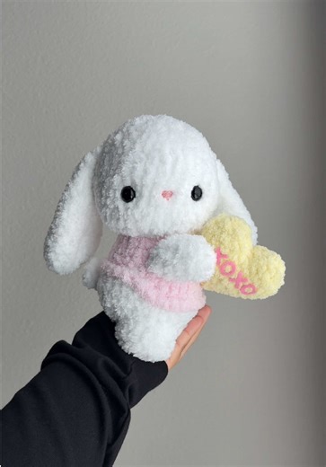 Handmade Crochet Plush Bunny Coming Soon