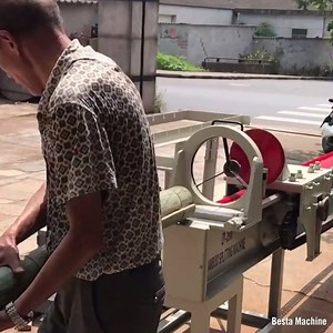 Watch the journey from bamboo logs to the final product.. | Interesting Engineering