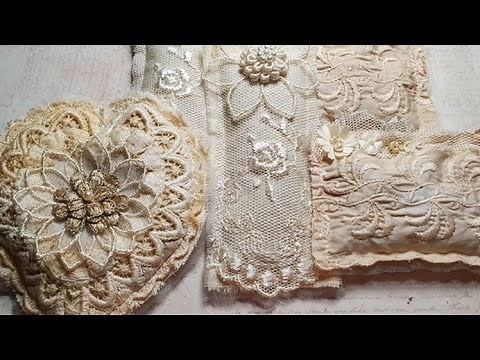 Making Lavender Sachets with Crafty Me Shop Laces and Trims