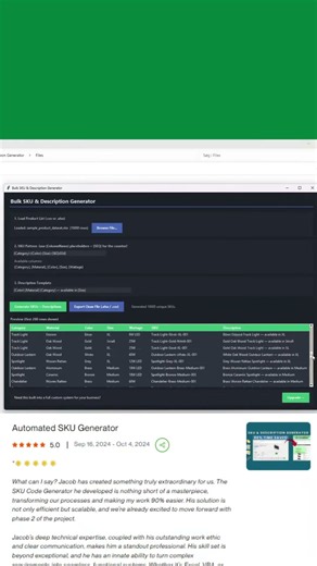 Automate Product SKUs & Descriptions for Your Entire Catalog