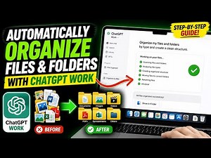 How to Automatically Organize Files & Folders with ChatGPT Work Desktop App