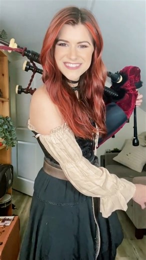 Shanties and bagpipes will always be a vibe Derina Harvey Band #bagpipes #bagpipe #pirate #lastshanty #onthisday | Ally the Piper