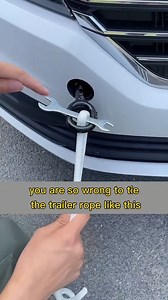 The proper way to tie a trailer rope!#car #automotive #driving #outside #skills #knowledge #fpy #fyp #drivingtips #cars #tutorial #howto #cartips #car #LearnOnReels #automotive #driving #foryou #foryourpage #reelsfb #reelsvideo #fypシ​#usa #america #american #uk | Car Tip II