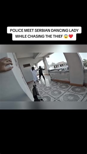 POLICE MEET SERBIAN DANCING LADY WHILE CHASING THE THIEF 😱❤️ | serbian dance lady
