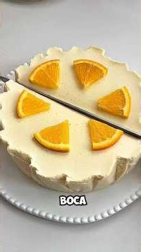 🛑 PASTEL MOUSSE DE NARANJA (BAVAROIS) 🍊✨
