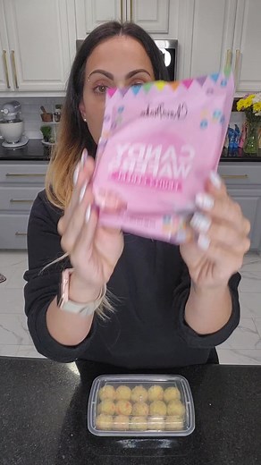 Trying out some fruity cereal candy wafers and dipping my Fruity Pebbles cake pops. #cakepoptv #cakepops #baker #review #chocolate #fruity #cereal