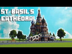 Building ST BASIL'S CATHEDRAL in Minecraft!