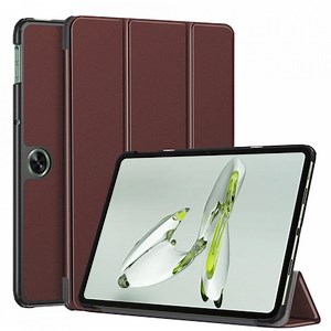 Husa tableta pentru OnePlus Pad Go / Oppo Pad Air2 / Oppo Pad Neo cu suport Multi-Unghi si functie Sleep/Wake, SKYDDAR FoldVision - Rosu - eMAG.ro