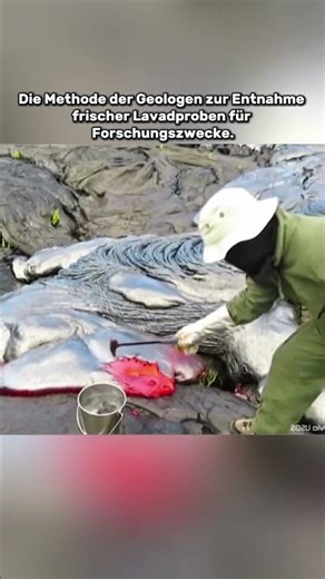 🌋 Frische Lavaproben für die Forschung