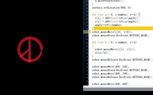 【视频教程】Processing模拟鼠标键盘操作