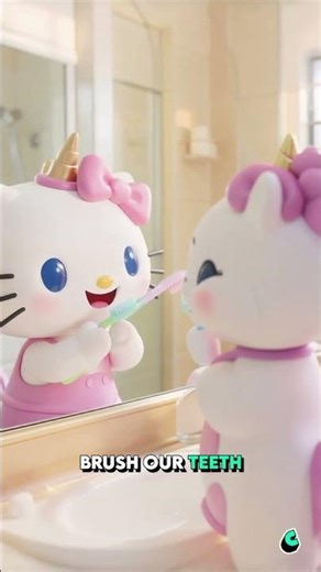 Unikitty in unicorn world#kidvideo #uni #kitty #apple #hellokitty #kids