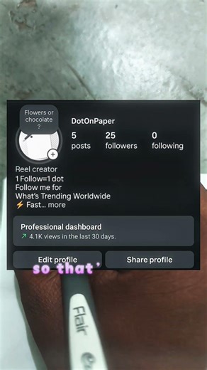 Day4 of making a dot on paper. Follow to make this paper Blue. #reels#day4#follow #viral #bluepaper