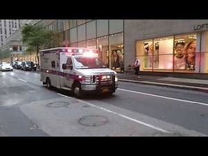 EMS Ambulance code 3 in New York