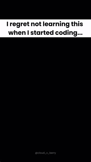 Cloud X Berry | Follow @cloud_x_berry for more info #CodingPrinciples #CleanCode #CodeQuality #DeveloperMindset #WriteBetterCode #CodeOptimization... | Instagram