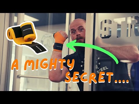 How to properly wrap your MIGHTY wrist wraps for Bench Press and Overhead Press