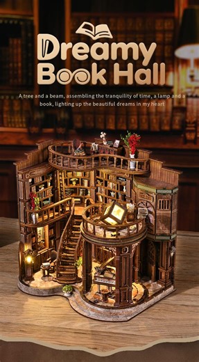 DIY Miniature Book Nook Kit: 3D Wooden Puzzle With LED Lights - Etsy