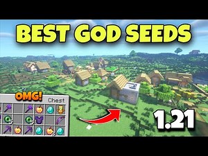 🔥[Best God Seeds] For Minecraft 1.21 Java Edition | Seed Minecraft 1.21 | Minecraft Seeds
