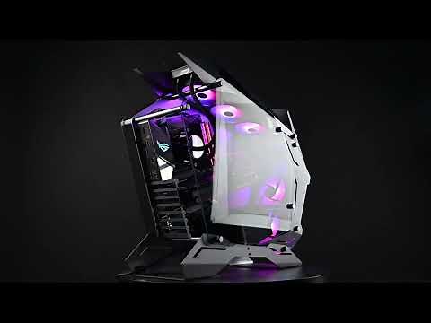 JONSBO MOD3 Open Type ATX Mid Tower GAMING Computer Case, E-sports Players Mecha Chassis , Gray