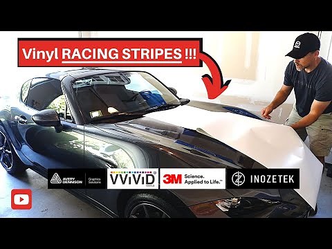 ND (2016+) Mazda MX-5 Miata - Vinyl RACING STRIPES!