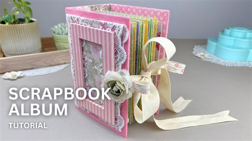 How to Make a Handmade Photo Album – Scrapbook Inspiration