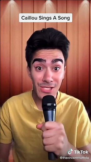 Caillou Sings A Song