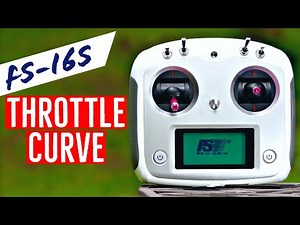 How to use Throttle Curve & Max Limit 📈 Flysky FS-i6S