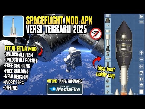 ‼️🔥Spaceflight Simulator – Realistic Rocket Building & Space Journey Experience! 🌍🚀