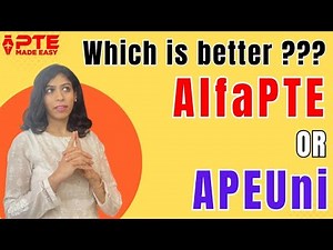 PTE FREE Practice Websites | PTE Best Websites for Practice | AlfaPTE vs APEUni-Which is better?