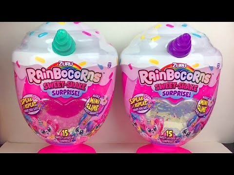 RainboCorns Sweet Shake Surprise Plush Unboxing & Review