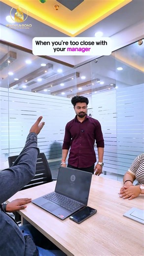 when you're too close with your manager 😉 #lol #office #louis