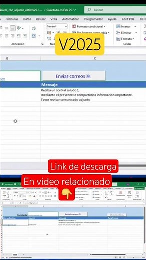 Sending mass emails from Excel with attachments #excel #windows #tutorial