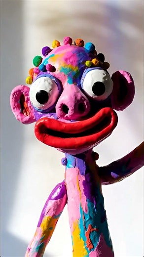 This Clay Monster Can’t Stop Dancing 🐛💃🎶