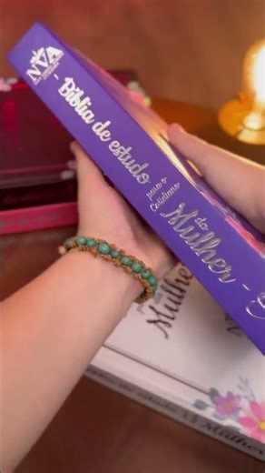 Bíblia de Estudo Para o Cotidiano da Mulher | NVA | Full Collor | Capa Dura #biblia #bible #mulher