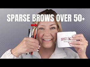 Best Brow Product for My Sparse Brows Over 50 | I Tested 12 to Find the Winner!