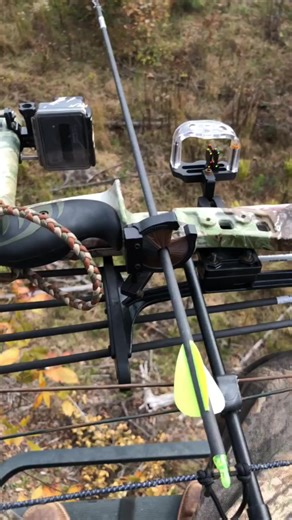 I told him to come pick me up at dArK. #fyp #bowhunt #hunting