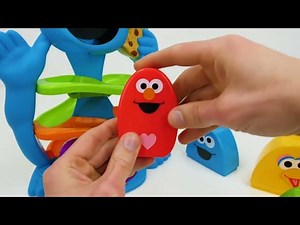 Best Toy Learning Video for Baby Teach Colors with Cookie Mo...