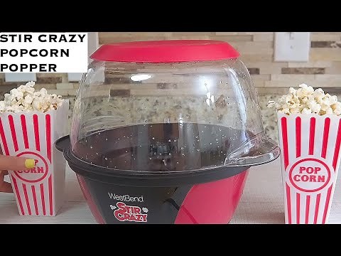 Stir crazy popcorn popper unboxing | how To use