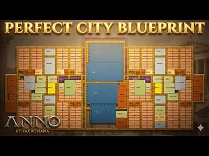 Anno 117 Perfect City Blueprint