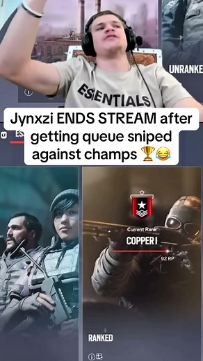 Jynxzi Ends Stream After Queue Sniping with Champs 😂