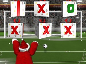 Play Santa kick Tac Toe | Free Online  Games. KidzSearch.com