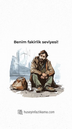 Huseyin Fazli Kama | Benim fakirlik seviyesi! 😁 . . 📧 iletisim@huseyinfazlikama.com.tr . . #reklam #reklamcılık #dijitalreklam #sosyalmedyauzmanı... | Instagram